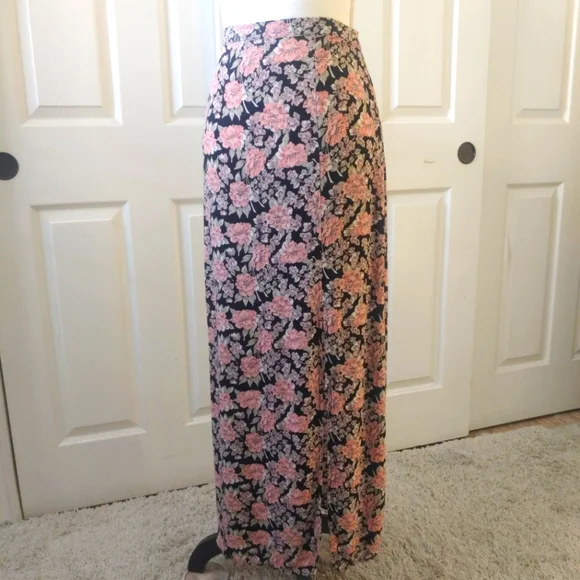 American Eagle Floral Print Maxi Skirt Women's Size Medium - Picture 1 of 6